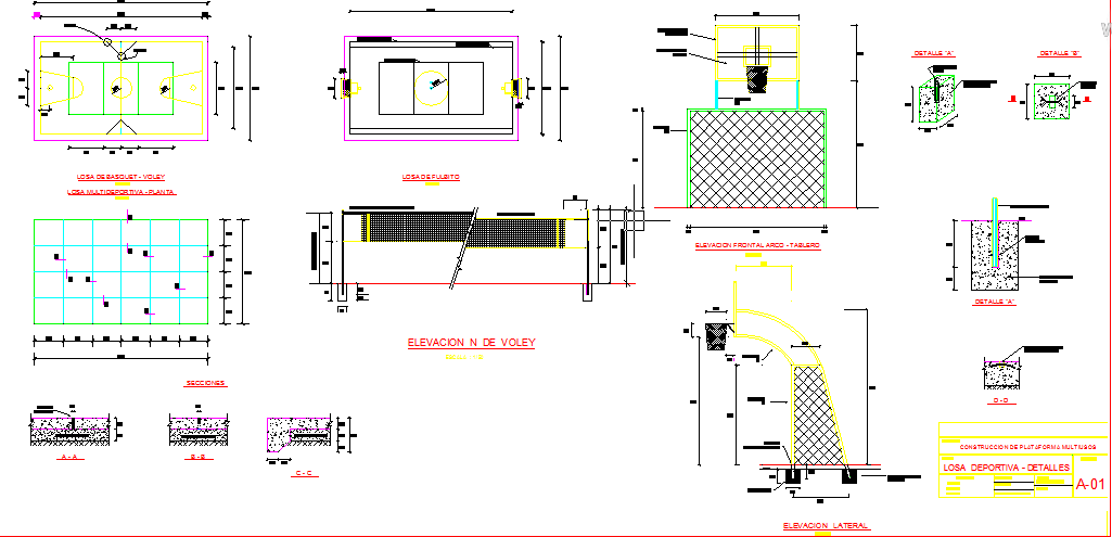 Details port flagstone-multi uses - Cadbull