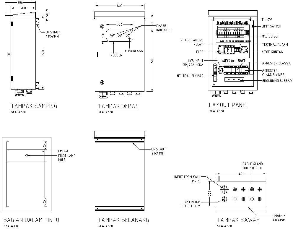 details-of-kwh-meter-in-autocad-dwg-file-cadbull