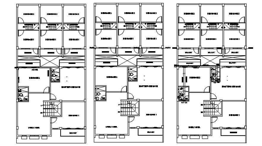 Details of house plan is given in the form of 2D AutoCAD DWG drawing ...