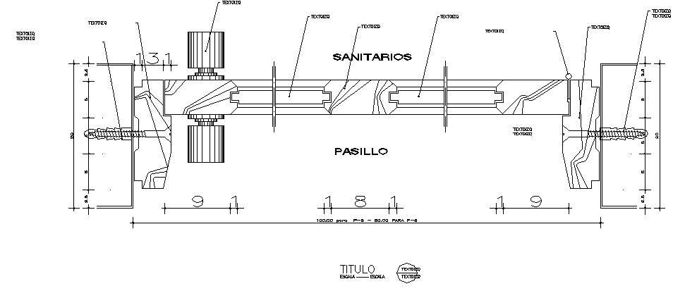 Door detail plan detail dwg file. - Cadbull