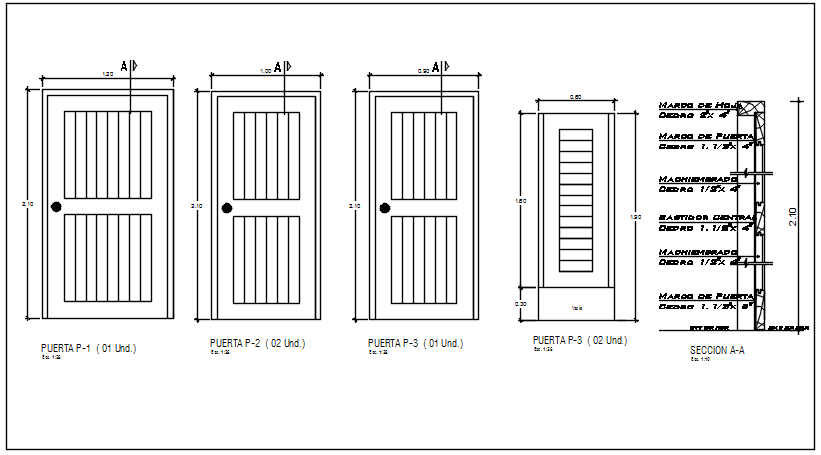 Door framing plan and window framing plan elevation detail dwg file ...