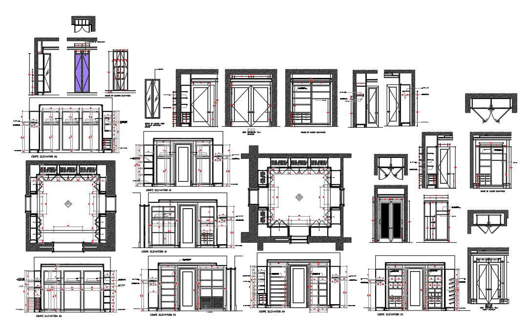 door-structure-details-cadbull