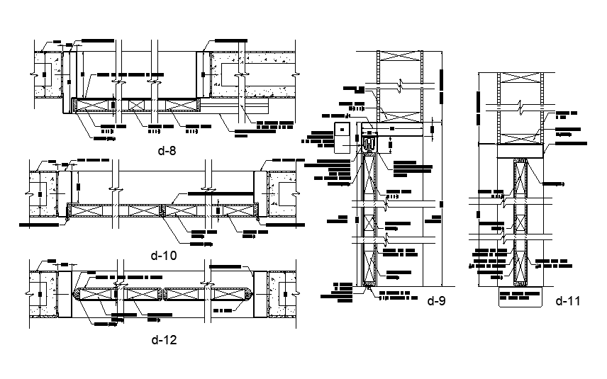 Door work is given in this Autocad drawing model. Download the Autocad ...