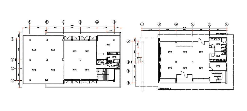 Banquet Hall Design Plan - Gambaran