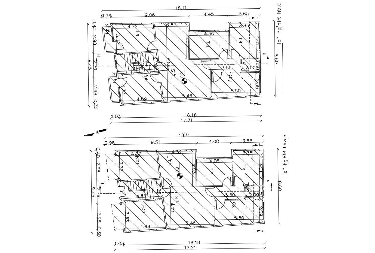 download-free-ground-floor-and-first-floor-house-plan-cadbull