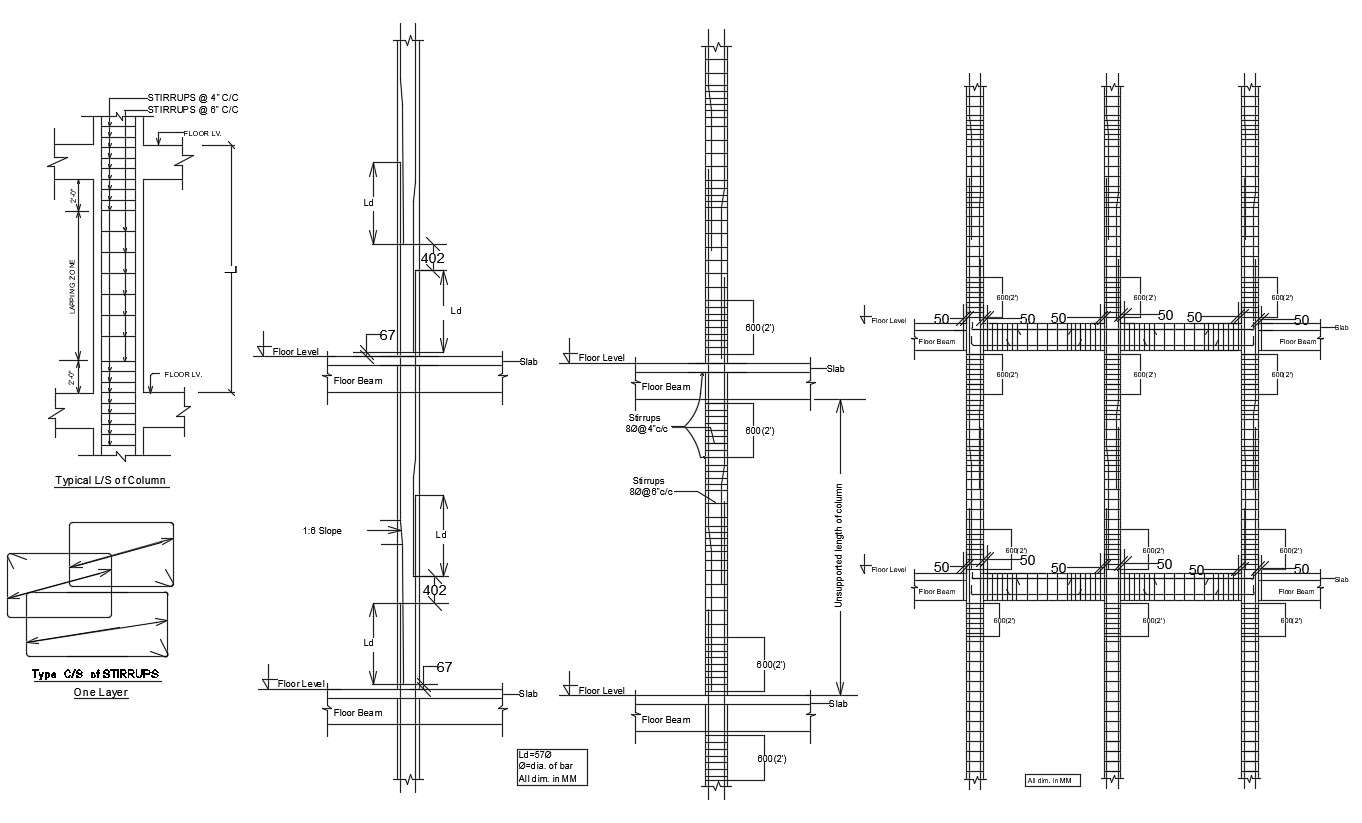 Rcc Column Cad Blocks Free Drawing Dwg File Cadbull Images 