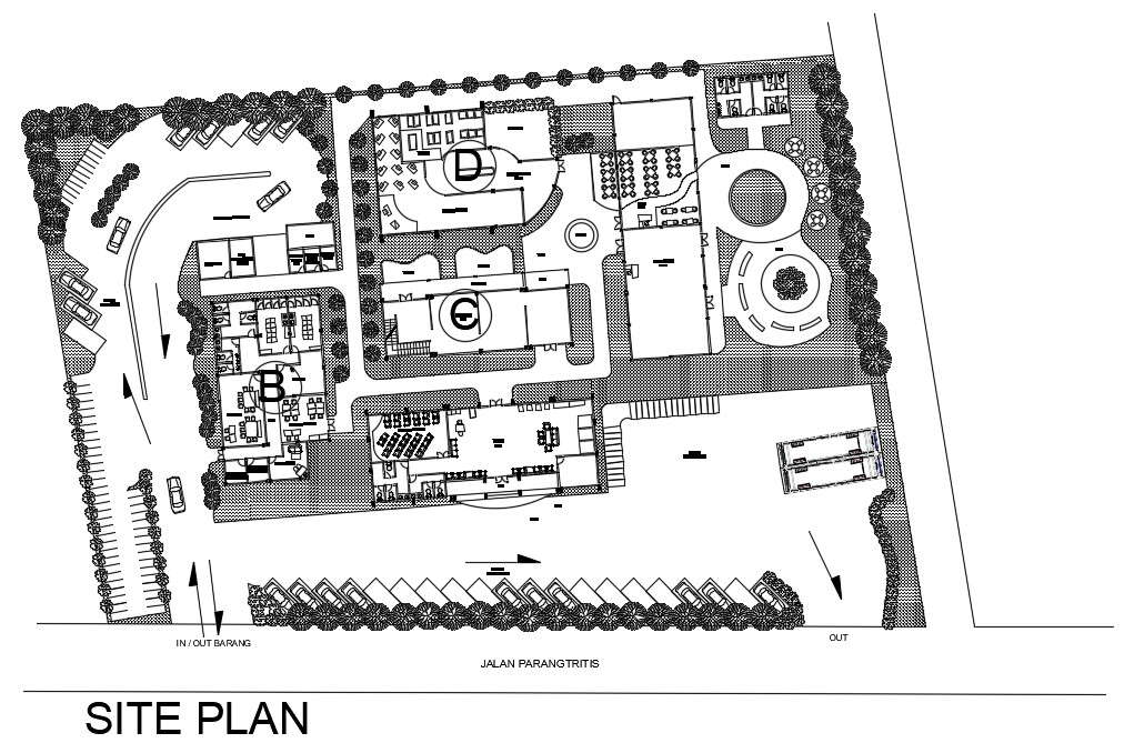 download-site-plan-drawing-cad-file-cadbull