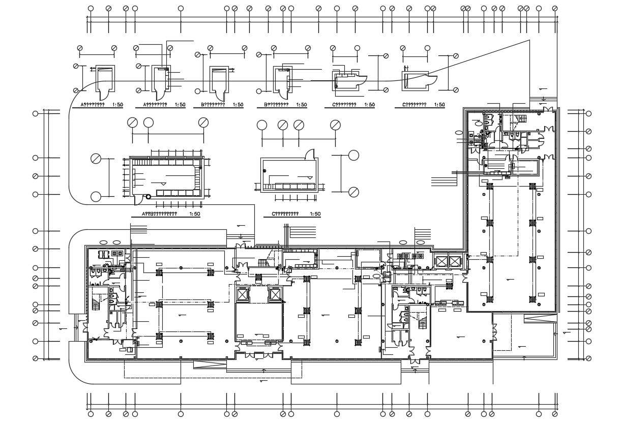 Download The Commercial Complex Plan With Working Drawing AutoCAD File ...