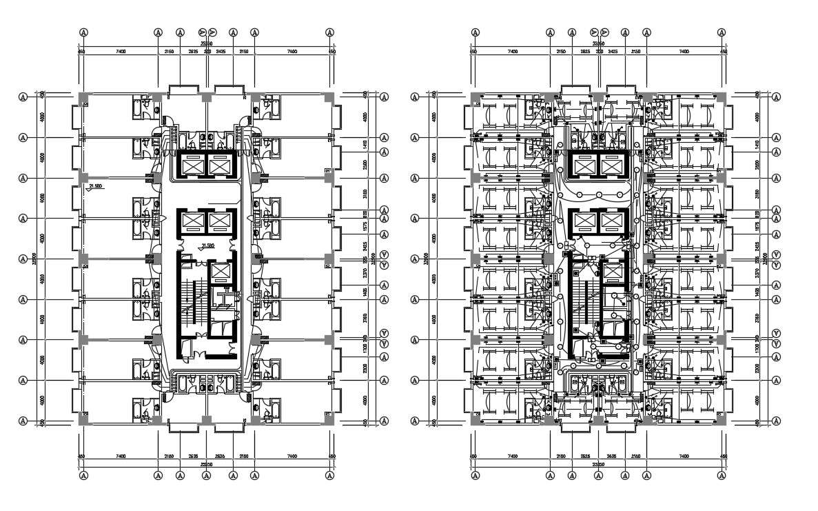 Download The Hotel Room Floor Plan Autocad File Cadbull