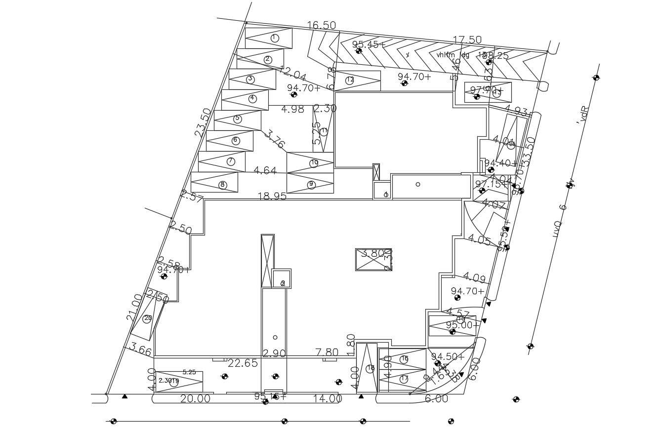 Download Free Apartment Ground Floor Parking Plan Design