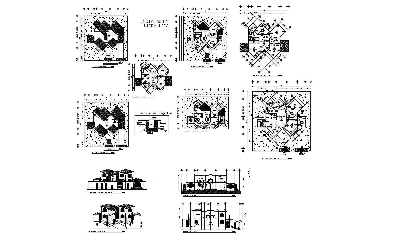 modern-house-drawing-in-autocad-file-cadbull