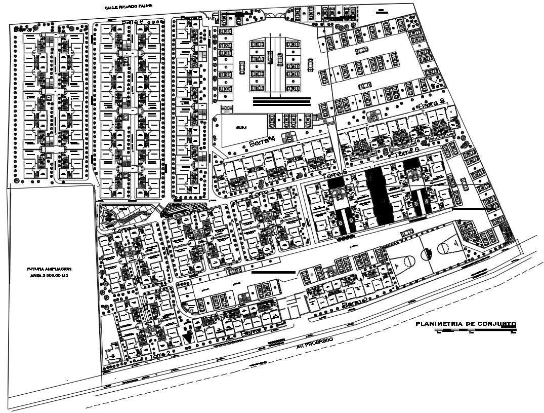 site-plan-design-in-autocad-file-cadbull