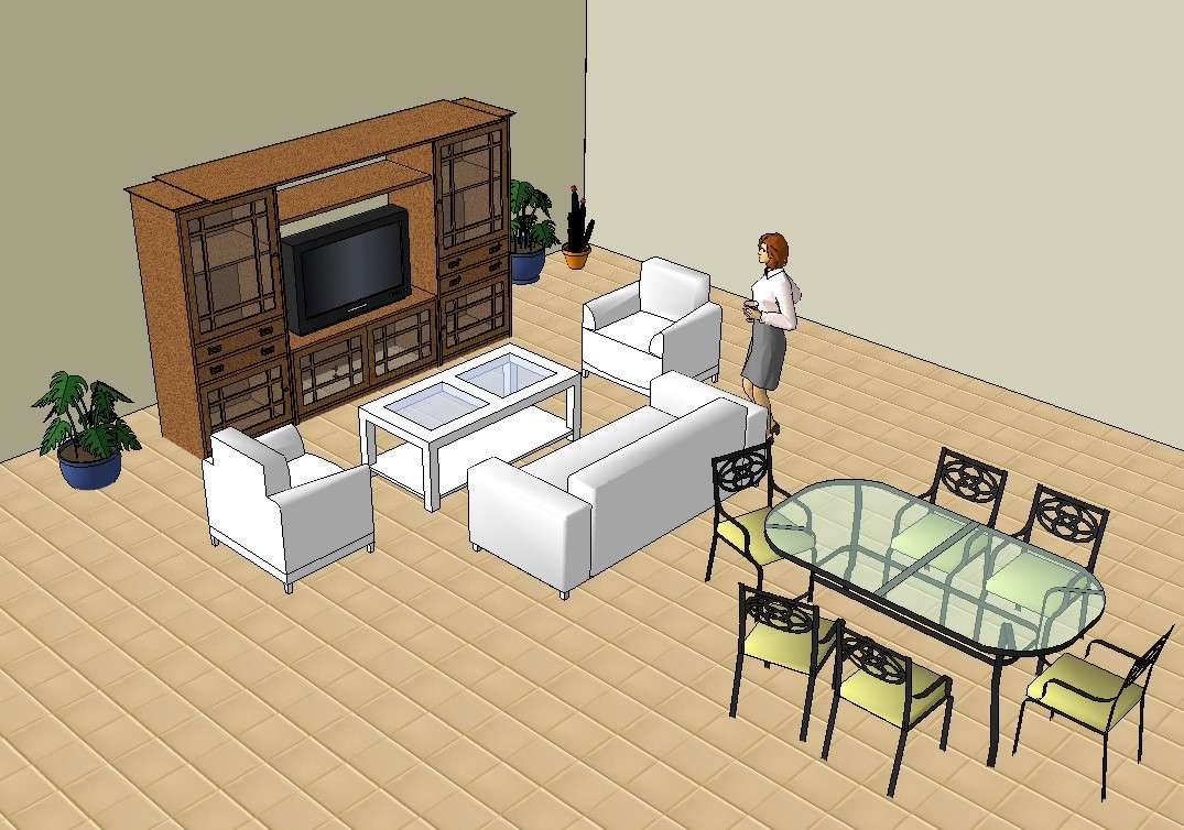 Premium Vector | Hand drawn living room furniture