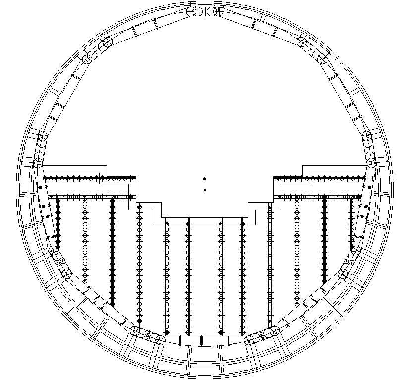 Drawing file having the details of the beam reinforcement sectional ...