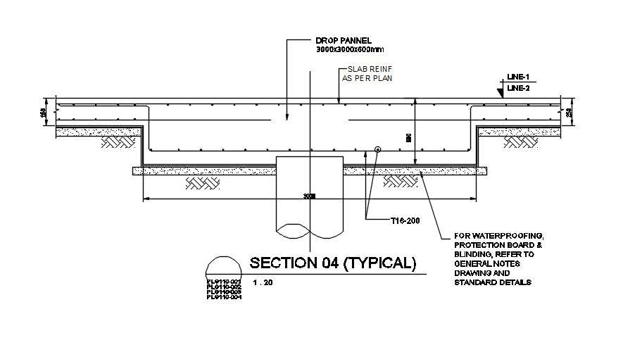 Slab Reinforcement Detail Drawing In Dwg Autocad File Cadbull Images