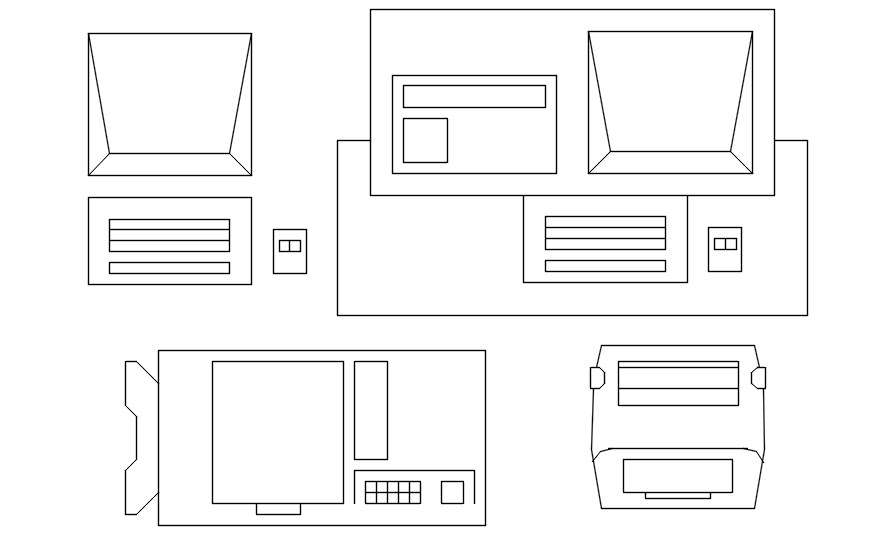 Ducting ventilation details 2d cad blocks in AutoCAD, dwg file. - Cadbull