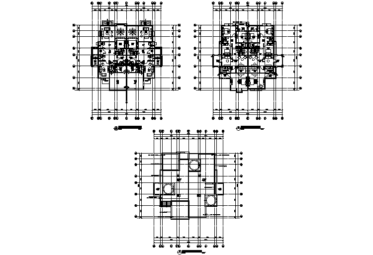 Duplex plan detail dwg file - Cadbull