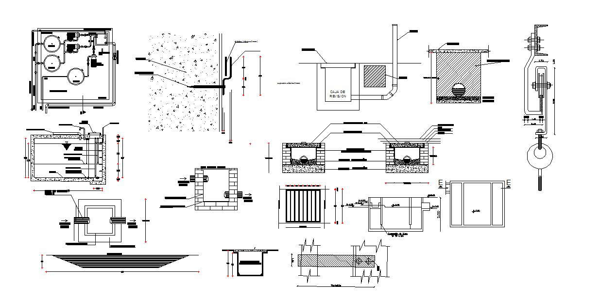 Dwg file of ramp detail - Cadbull