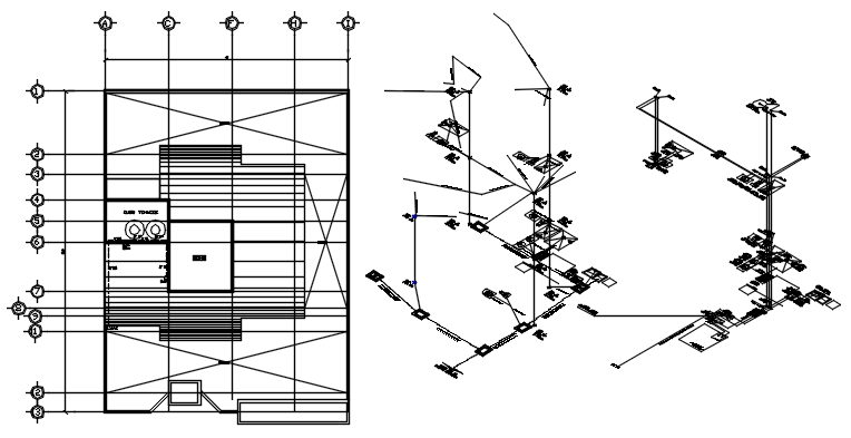 Dwg file of sanitary layout - Cadbull