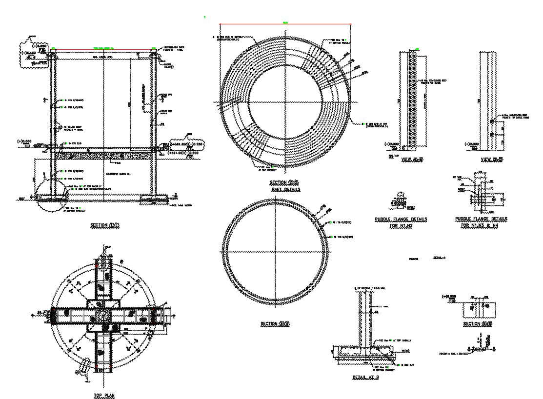 Effluent Treatment Plant AutoCAD Drawing Download DWG File - Cadbull