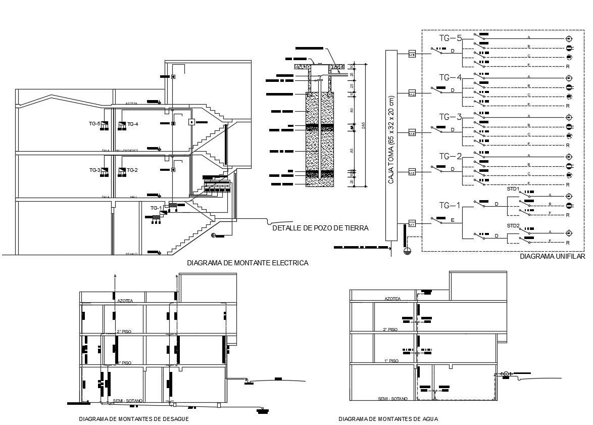 Electrical Circuit Diagram DWG File - Cadbull