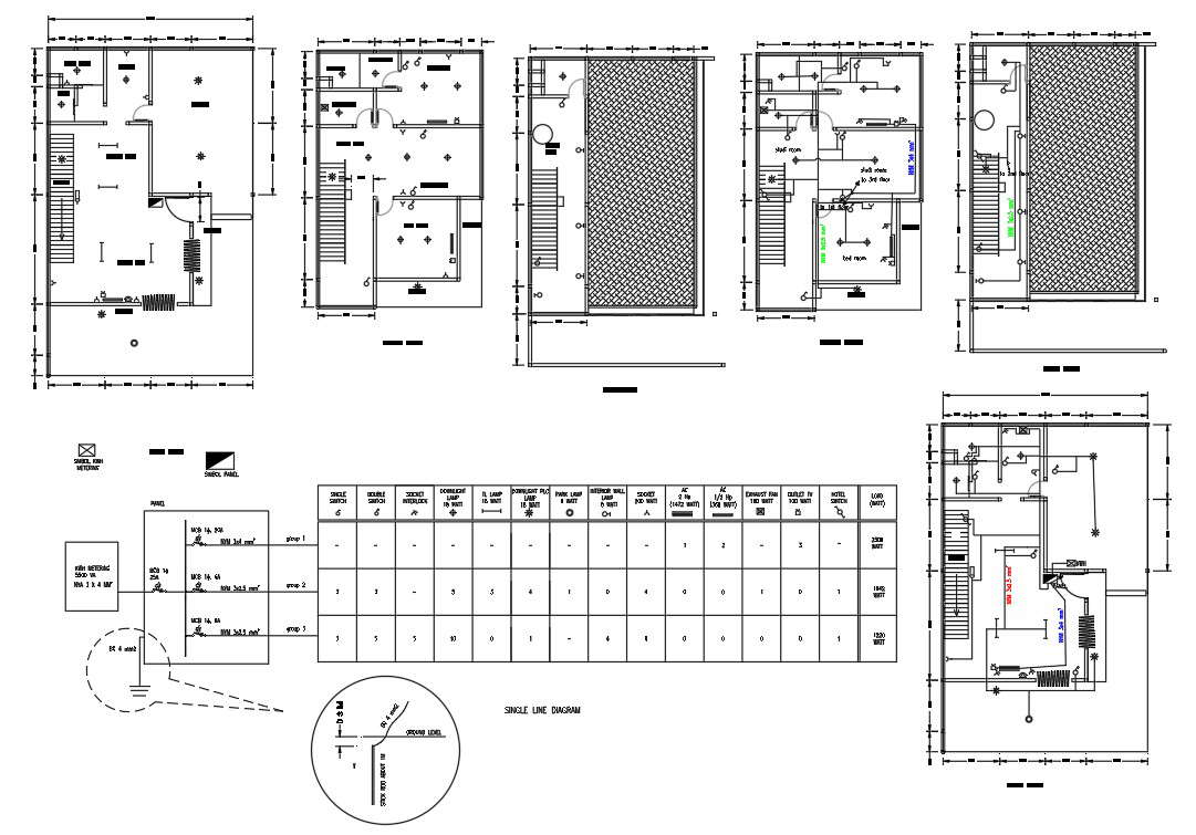 electrical-house-layout-details-cadbull