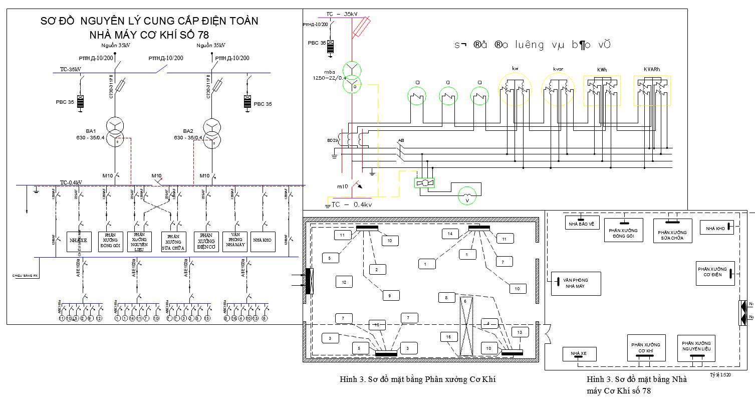 Electrical Layout - Cadbull