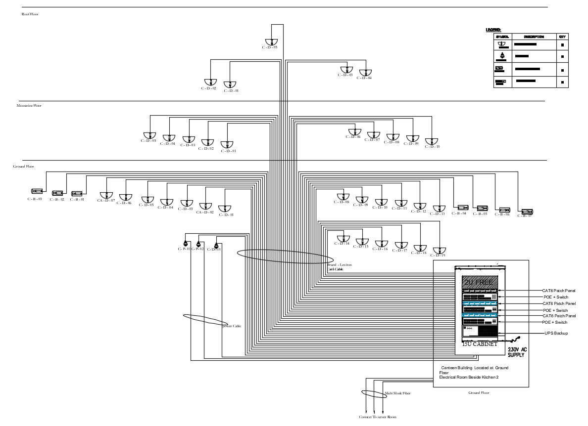 Electrical Layout Drawing - Cadbull