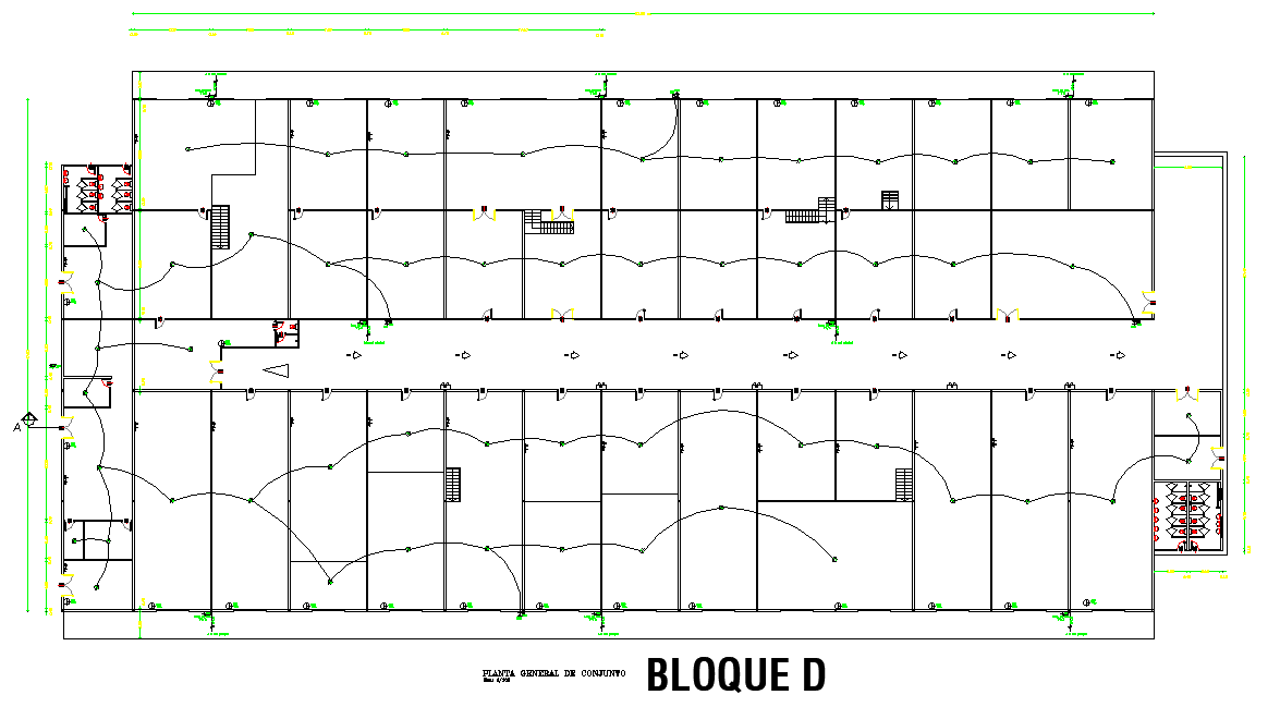 Electrical house plan layout file - Cadbull