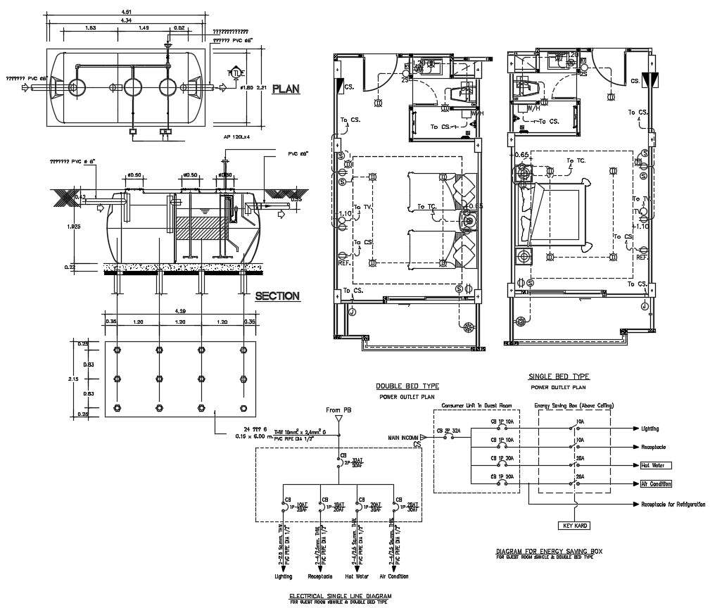 electrical drawing in autocad free download