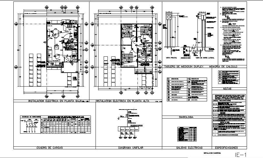 Electrical layout plan and floor plan details of house dwg file - Cadbull