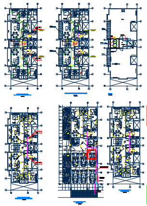 Electrical multifamiliar - Cadbull