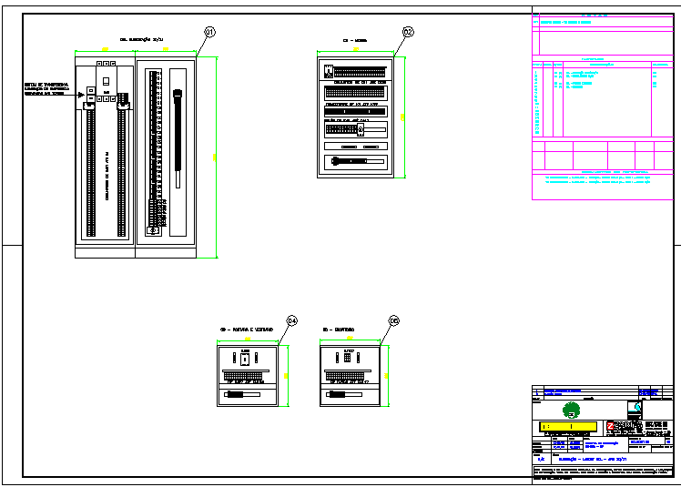 Electrical panel - Cadbull