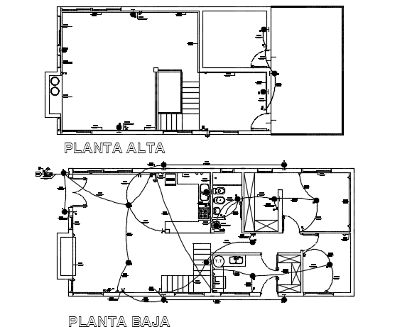 Electrical Plan Detail Dwg File - Cadbull