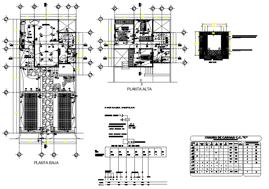 Electrical plan house plan layout file - Cadbull