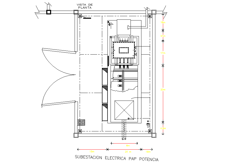 electrical substation layout