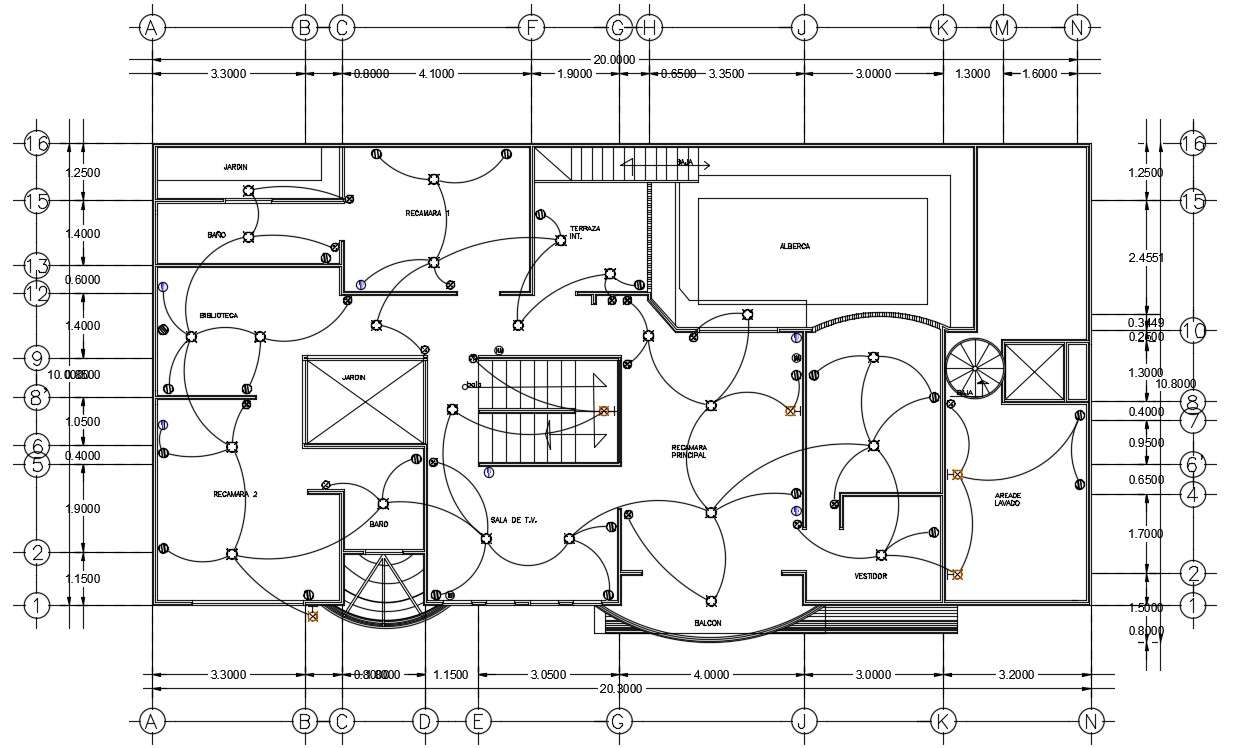 Electrical floor plan specified in this file. Download