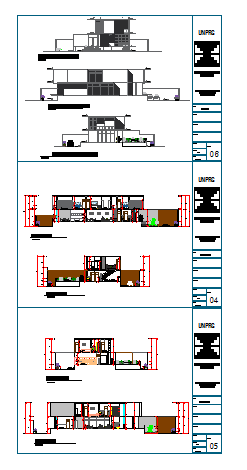 Elevation and section design drawing of Living palace design drawing ...