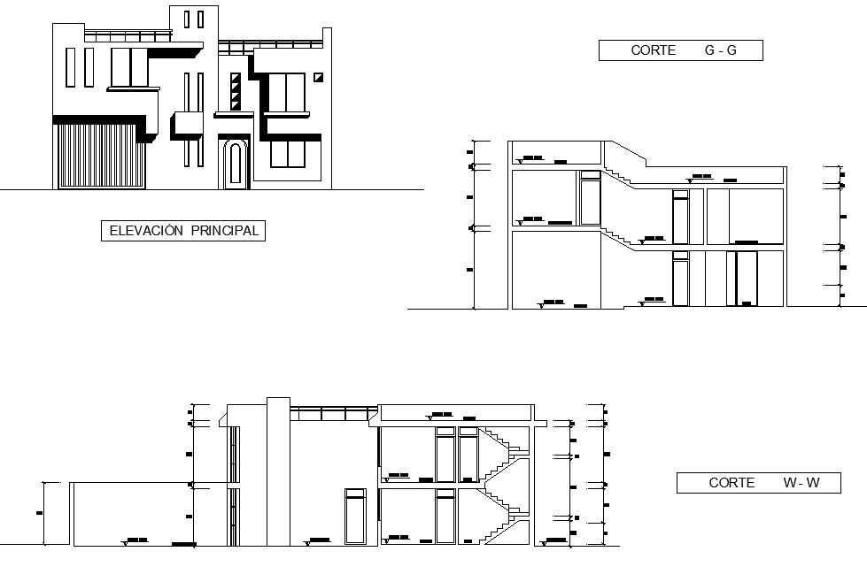 elevation-and-section-housing-plan-autocad-file-cadbull