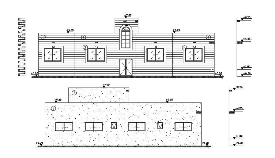 elevations-of-25x18-meter-house-layout-autocad-file-cadbull