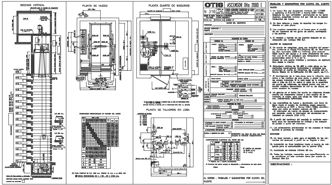 Elevator layout plan dwg file - Cadbull