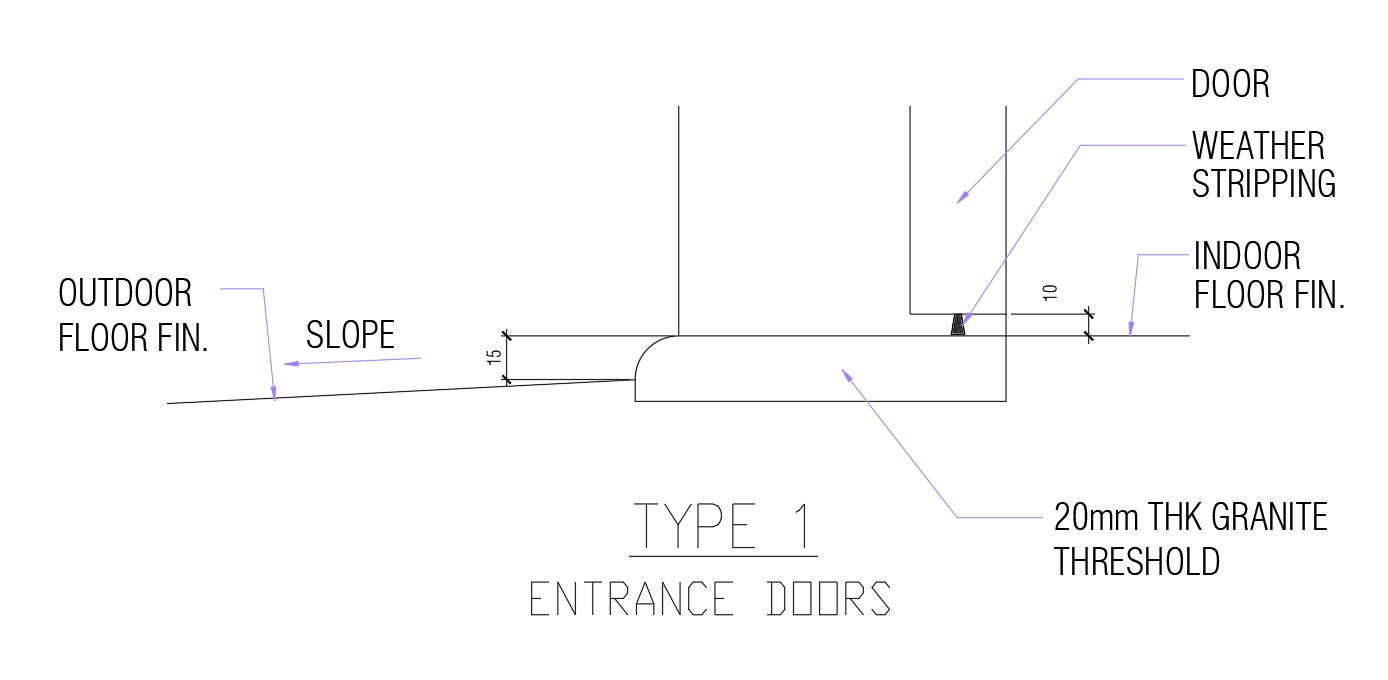 Entrance door details in AutoCAD 2D drawing, dwg file, CAD file - Cadbull