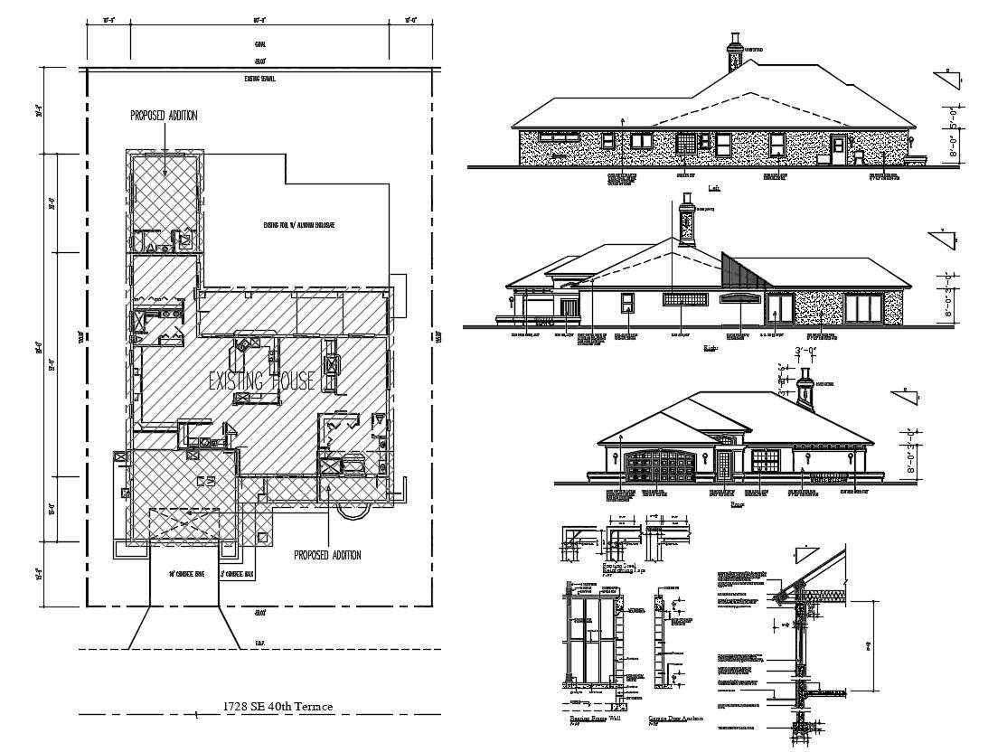 5 Story Apartment Building Designs with AutoCAD File - First Floor Plan -  House Plans and Designs