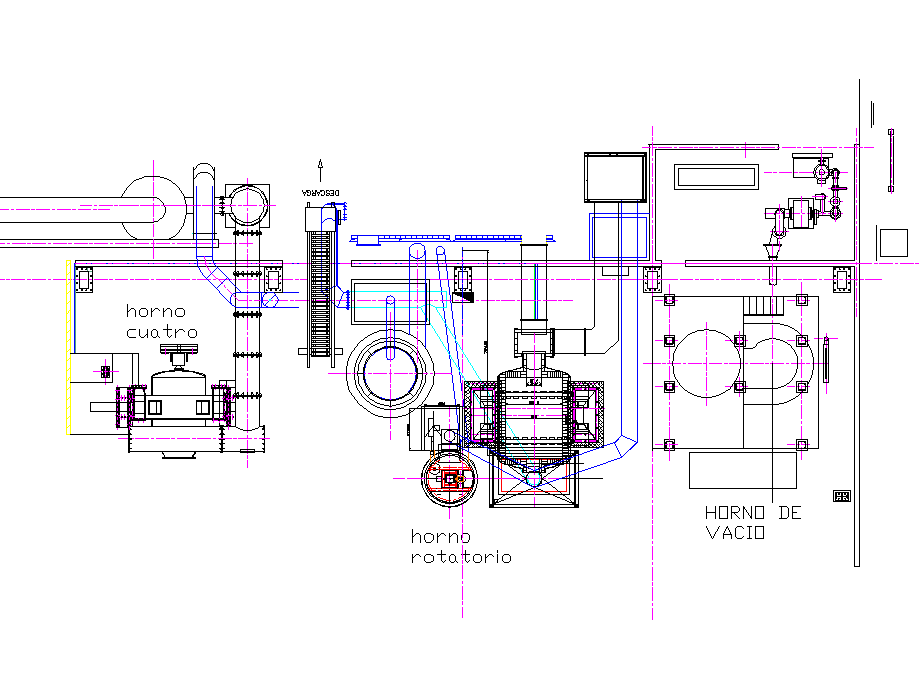 Extraction cooker gas plan detail dwg file - Cadbull