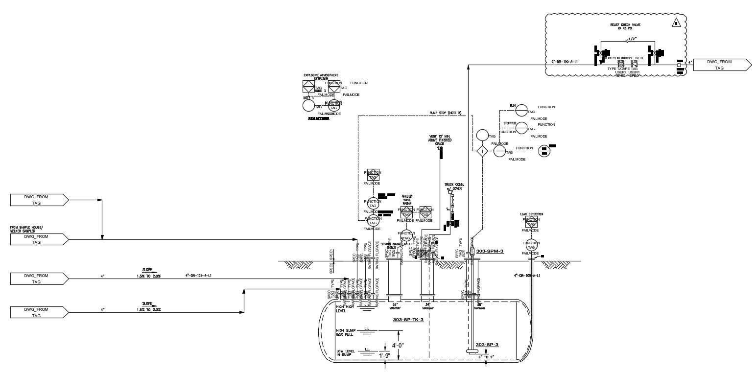 Factory Gas Pumping Diagram Free Download DWG File Cadbull