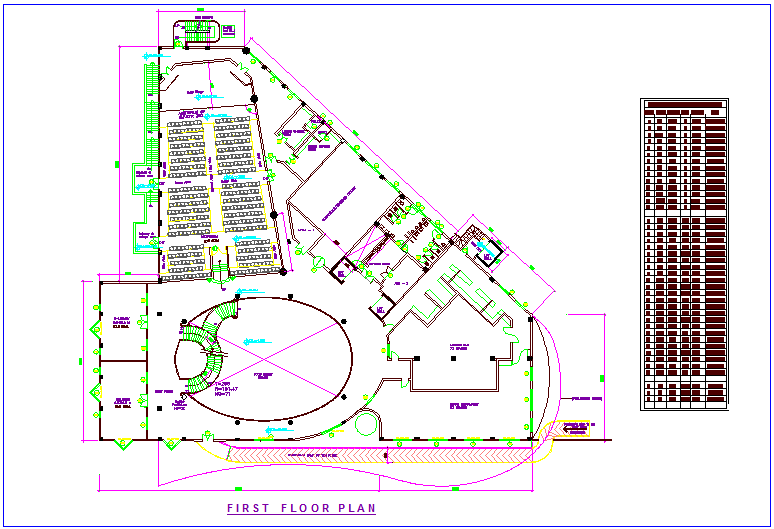 first-floor-plan-of-club-house-dwg-file-cadbull