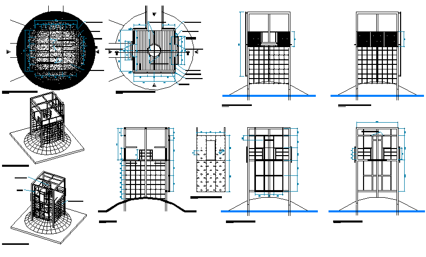 First multi-game level detail dwg file - Cadbull