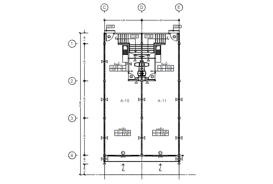 First Floor plan of building with detail AutoCAD drawing, dwg file, CAD ...