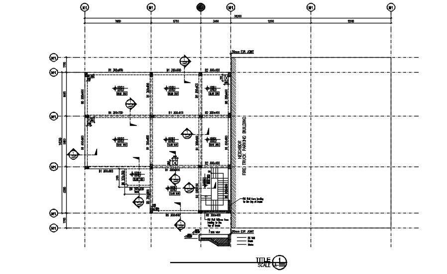 first-floor-framing-plan-layout-design-in-detail-autocad-drawing-cad