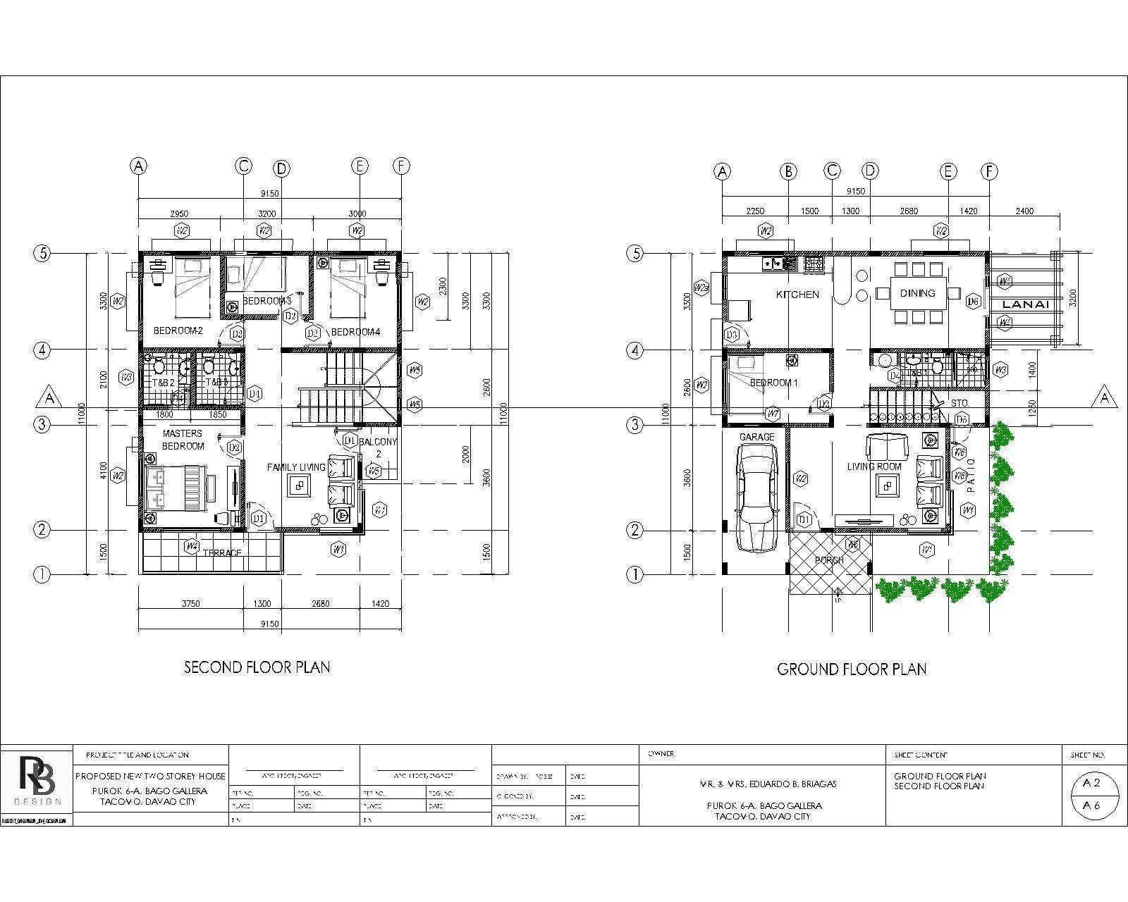 Floor Plan - Cadbull